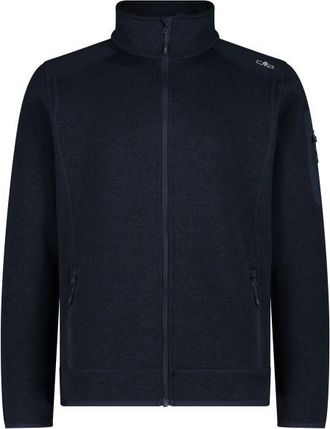 F.lli Campagnolo Jacket Jacquard Knitted 3H60747N Fleecejacke f&uuml;r Herren | blau/schwarz