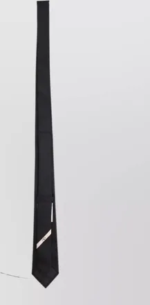 Valentino Garavani silk logo-print tie