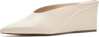 Marc Fisher Malley Womens Shoes Ivory Leather : 9.5 M