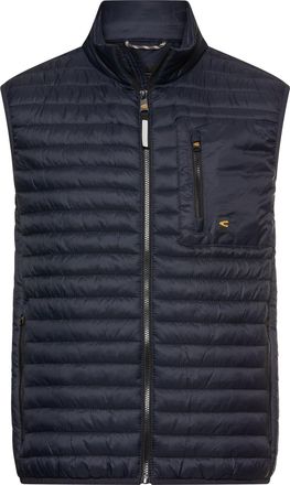 Camel Active Steppweste CAMEL ACTIVE, Herren, Gr. 4XL, schwarz navy, Steppware, Obermaterial: 100% Polyamid, unifarben, normal h&uuml;ftbedeckend, Rundhals, Westen Step