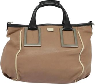 Chlo&eacute; Pre-owned Ethel Handtas - Dames - Vintage Handtas - Roze - ONE Size - Leer - Vintage