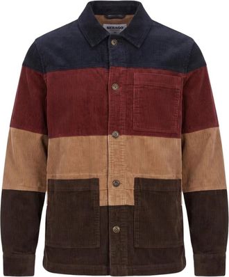 Sebago Dorr Corduroy Strepen Overshirt - Heren - Zomerjassen - Veelkleurig - L - Jassen