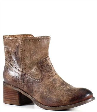 Diba Womens True Walnut Grove Bootie In Brown