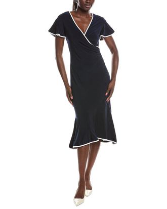 Joseph Ribkoff Contrast Midi Dress