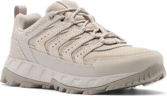 Columbia Womens Strata Trail Low Hiking Shoes, Soft Taupe/Kettle, 10.5 Wide