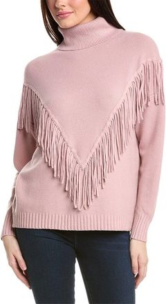Rain + Rose Fringe Sweater