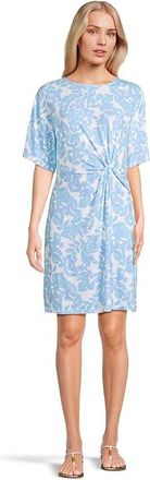 Lilly Pulitzer Shaw Dress Womens Dress Jacaranda Blue Simply The Zest : XXS, Rayon/Spandex