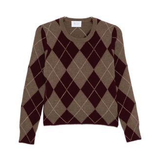 Be You Rombi Knit - Dames - Truien - Rood - Maat: M