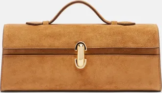 Savette Borsa a mano Symmetry Slim Medium in suede
