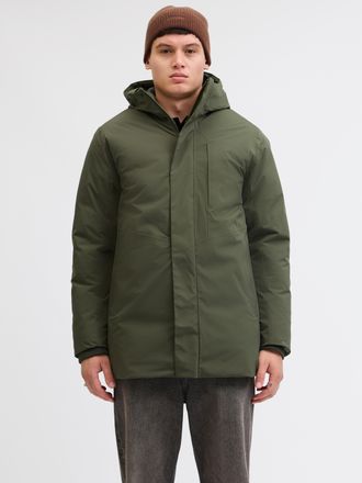 Jack & Jones Parka JACK & JONES JJEKEEN PARKA AW25 SN, Herren, Gr. XS, gr&uuml;n (grape leaf), Web, Obermaterial: 100% Polyester, unifarben, regular fit, hoch geschloss