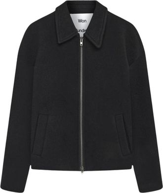 Won Hundred Light Jassen - Heren - Zomerjassen - Zwart - S - Jassen