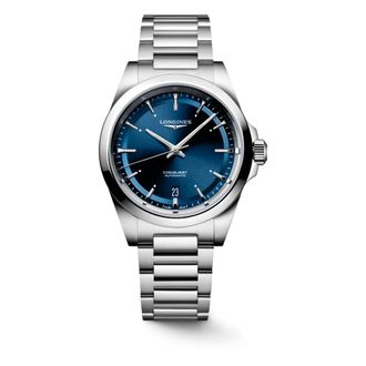 Longines Conquest 38 - Dames - Horloges - Blauw - ONE Size - Accessoires
