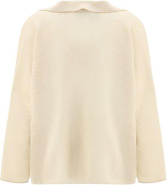 Alanui Womens Beige Cashmere Sweater Clothing