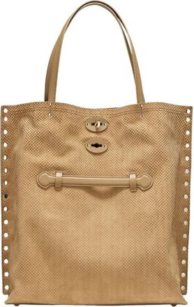 Zanellato Tote Bag - Dames - Shoppers - Beige - ONE Size - Leer - Tassen