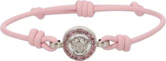 Versace Pink Logo Bracelet Bracelet