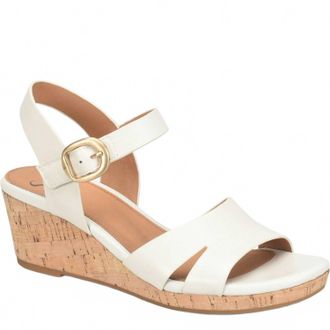 S&ouml;fft Womens Vanessa Sandal In Off White