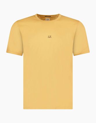 C.P. Company Mens CP Company Mercerized Cotton Jersey 70/2 T-Shirt Apricot - Orange - Size: 42