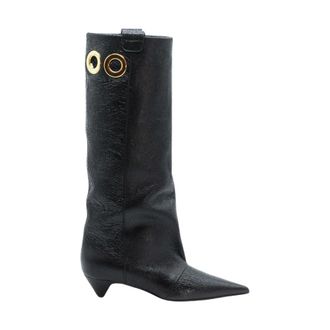 Lella Baldi Stivale Tubolare - Shoes - Mujer - Negro - 38 EU