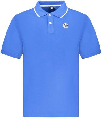 North Sails Blauw Katoenen Polo Shirt voor Heren