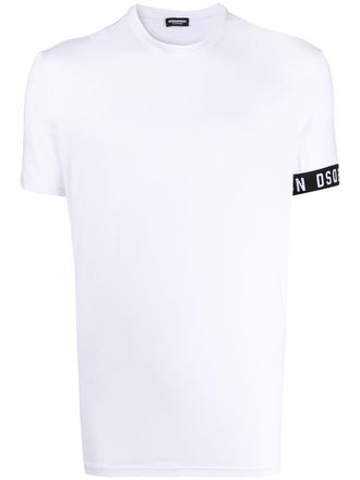 Dsquared2 T-shirt met logo - Wit