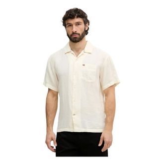 Napapijri Hombre, Camisas, Beige, Talla: S