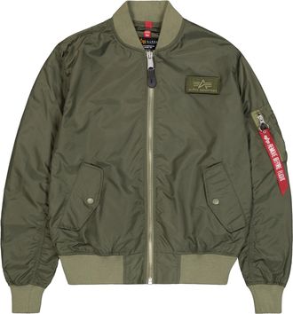 Alpha Industries Bomberjacke ALPHA INDUSTRIES MA-1 TTC Light, Herren, Gr. M, gr&uuml;n (schwarz olive), Obermaterial: 100% Nylon, Futter: 100% Nylon, Jacken Bomberjacke