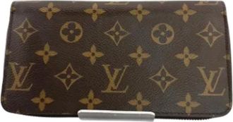 Louis Vuitton Pre-owned Fabric wallets - Dames - Vintage Accessoires - Bruin - ONE Size - Vintage