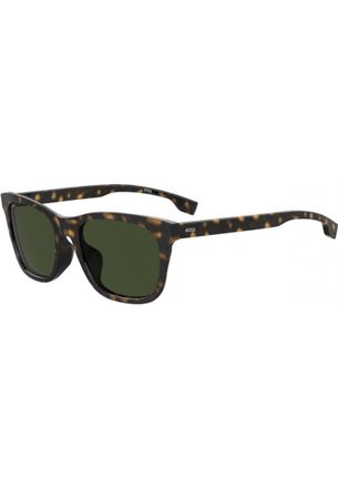 HUGO BOSS Mens BOSS1555OFS 56 0086 QT Fashion Sunglasses - Brown - One Size