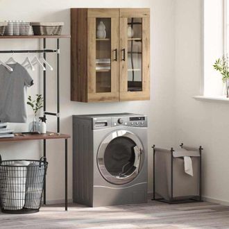 vidaXL Credenza Marrone 69.5 x 34 x 90 cm Legno multistrato - Vidaxl