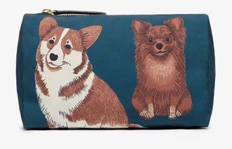 Inou&iuml; Editions Womens Toutou Dogs Case Bag In Blue