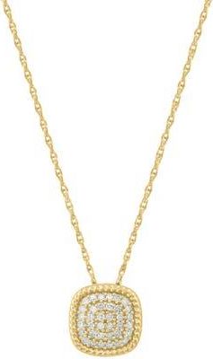 Effy Diamond Pendant Necklace in Gold at Nordstrom Rack, Size 18