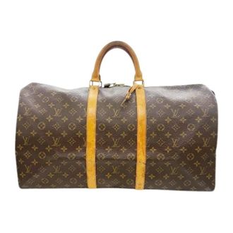 Louis Vuitton Pre-owned Weekend Bags, unisex, Brown, Size: ONE SIZE Pre-owned Boston bag
