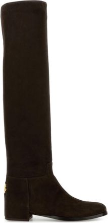 Dolce & Gabbana Chocolate Suede Boots