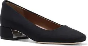 Donald J Pliner Drew Pump in Black Crepe at Nordstrom Rack, Size 5.5