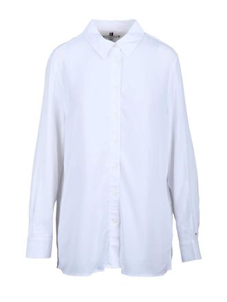 Tommy Hilfiger White Fluid Casual Shirt