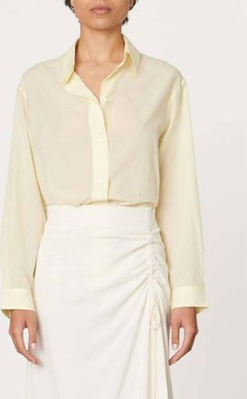 Vanessa Bruno Helianne Shirt In Citrus