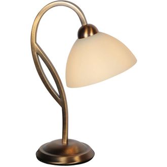 Steinhauer Steinhauer - L&aacute;mpara De Mesa - Anthea - Bronce - Vidrio Metal - &Oslash;