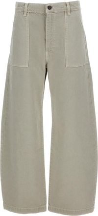 Frame Denim Dark Grey Relaxed High Rise Jeans