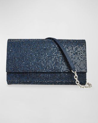 Judith Leiber Fizzoni Full-Beaded Clutch Bag