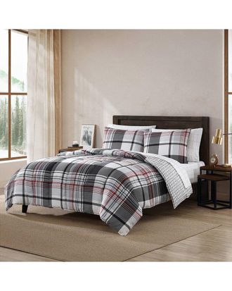 Eddie Bauer Normandy Plaid Duvet Cover Set