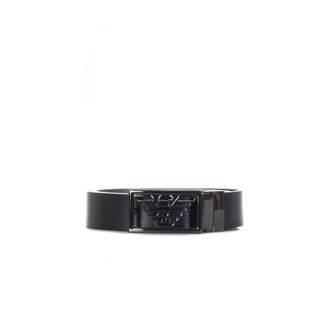 Emporio Armani Accessoires, Heren, Zwart, ONE Size, Modieuze Riem van Armani