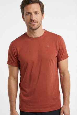 Sch&ouml;ffel T-Shirt SCH&Ouml;FFEL T Shirt Buchberg M, Herren, Gr. 46, schwarz crabapple, Obermaterial: 60% Baumwolle, 40% Polyester, Rundhals, Shirts T-Shirt, sportlic