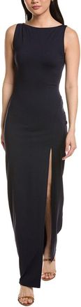 Susana Monaco Low-Back Tank Slit Maxi Dress