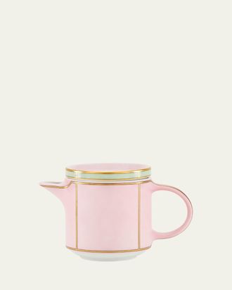 Ginori 1735 Diva Colonna Coffee Pot with Cover, Rosa