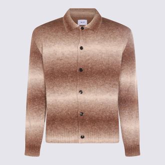 Nn.07 Sweaters Camel Stripe-Uomo