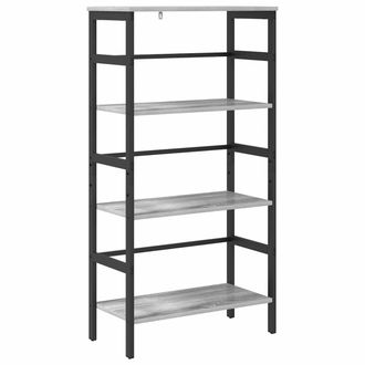 vidaXL Libreria 3 Livelli 60 X 29,5 X 115 Cm Legno Ingegnerizzato Vidaxl