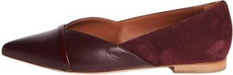 Malone Souliers Bordeauxleren en Su&egrave;de Ballerina - Dames - Ballerinas - Rood - 41 EU - Su&egrave;de - Schoenen