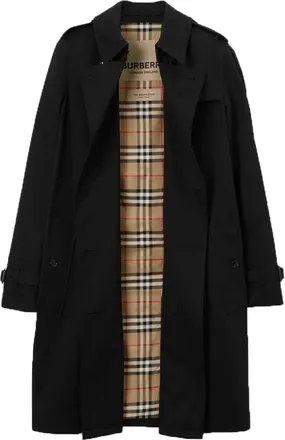 Burberry Kensington Trench Coat - Black
