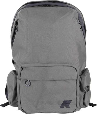 K-Way Green Anais Two-Way Zip Nylon Backpack