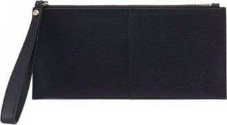 Hobo Womens Vida Large Pouch Wallet In Black